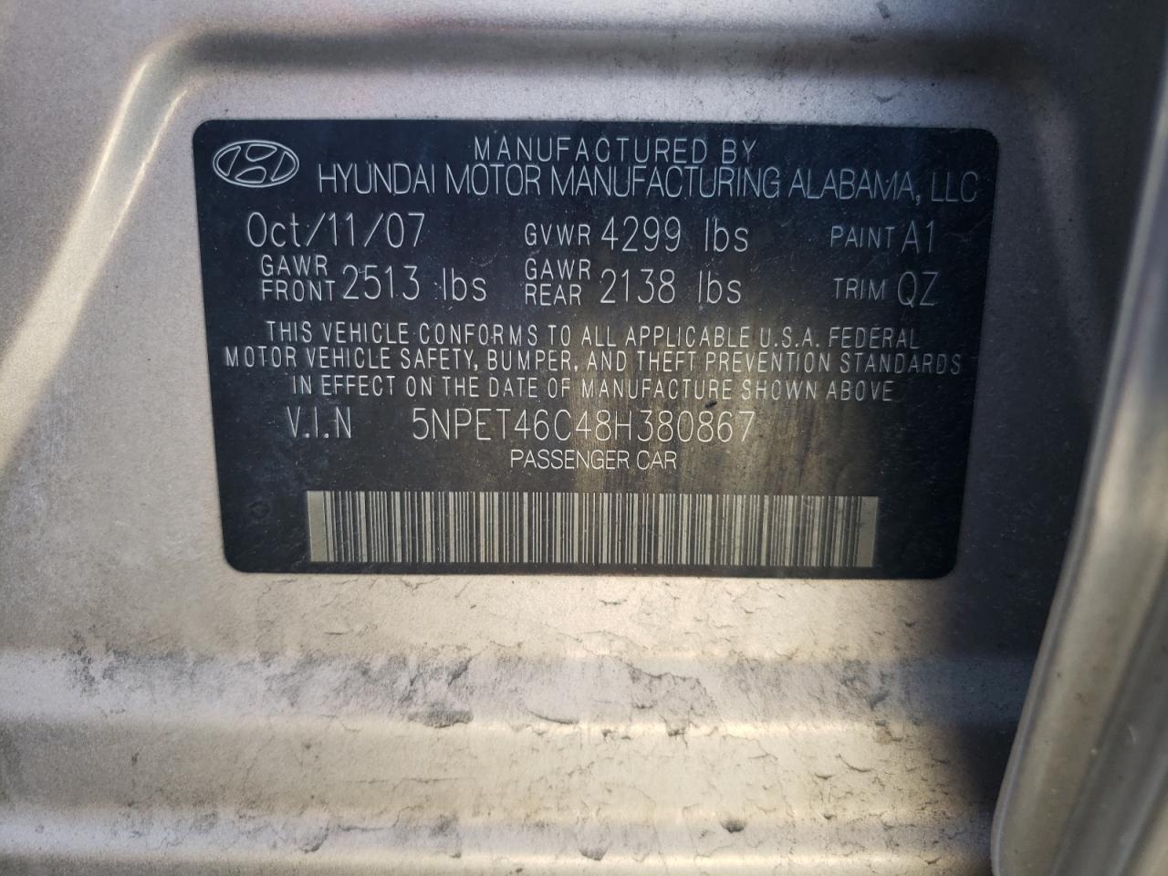 2008 Hyundai Sonata - Image 12