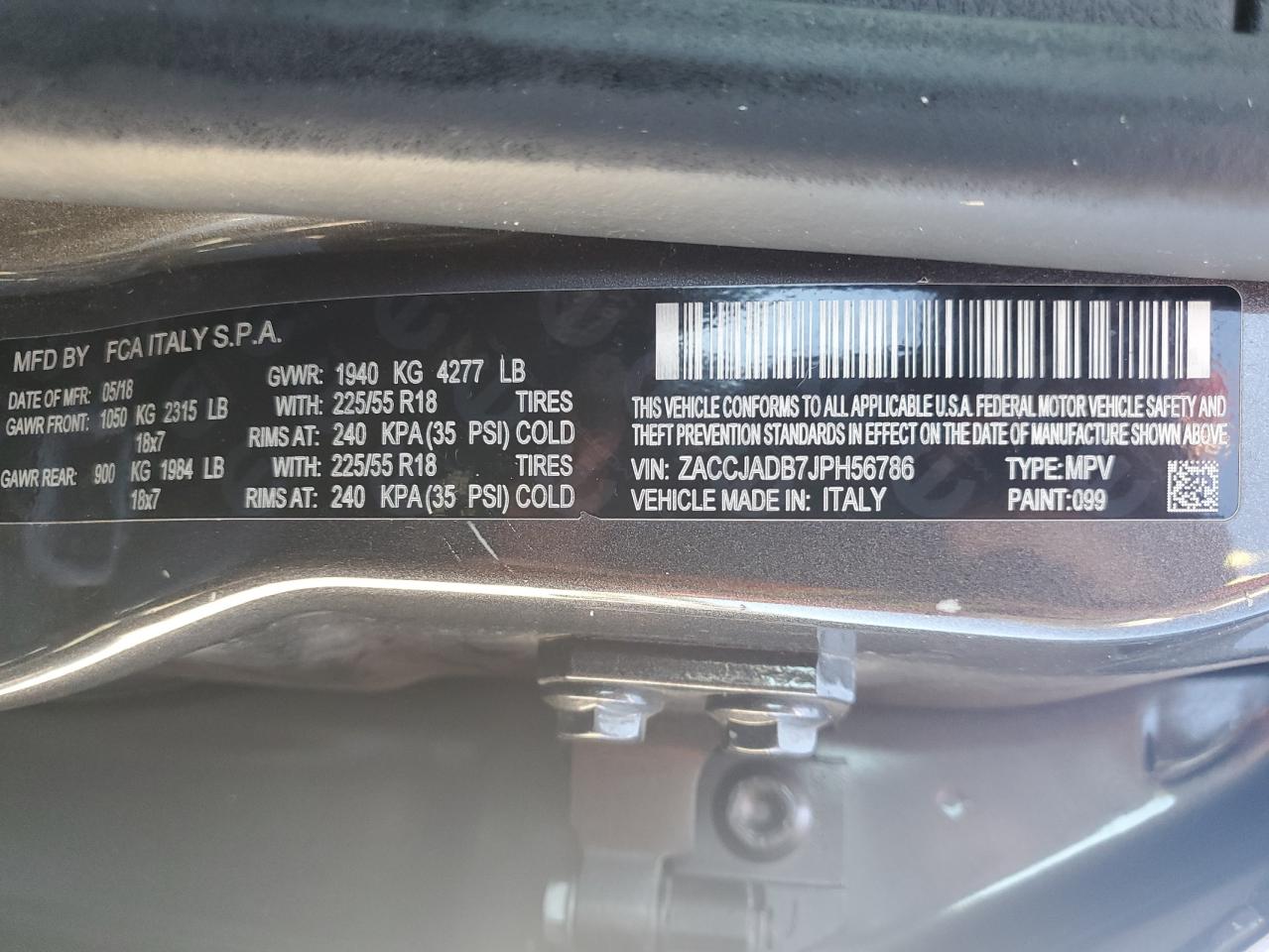 2018 Jeep Renegade - Image 12