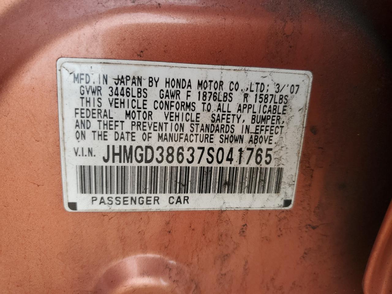 2007 Honda Fit - Image 13