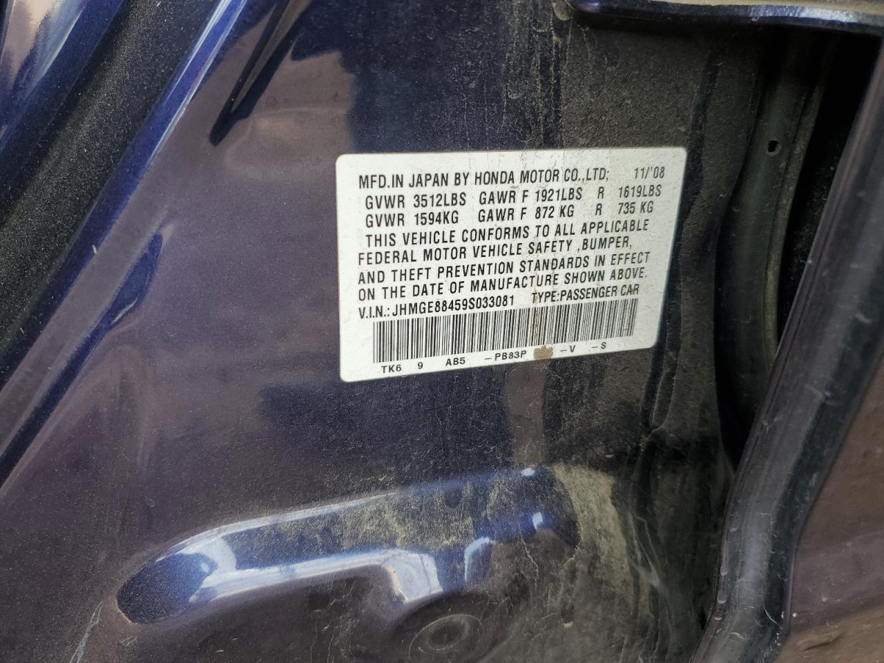 2009 Honda Fit - Image 13