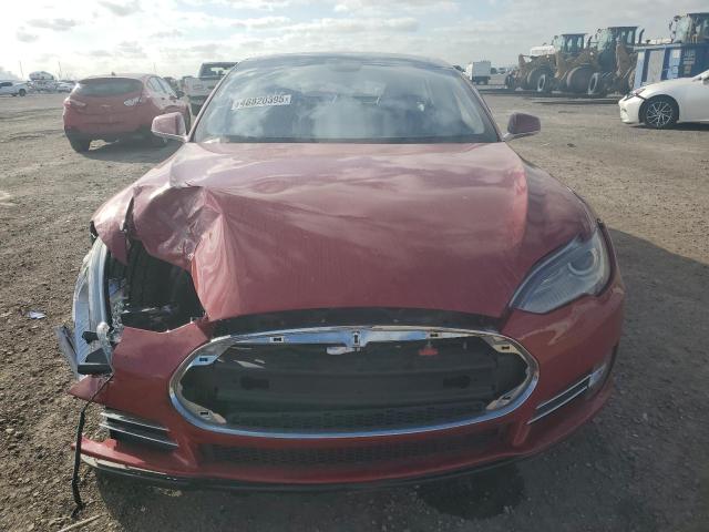 Хетчбеки TESLA MODEL S 2013 Червоний