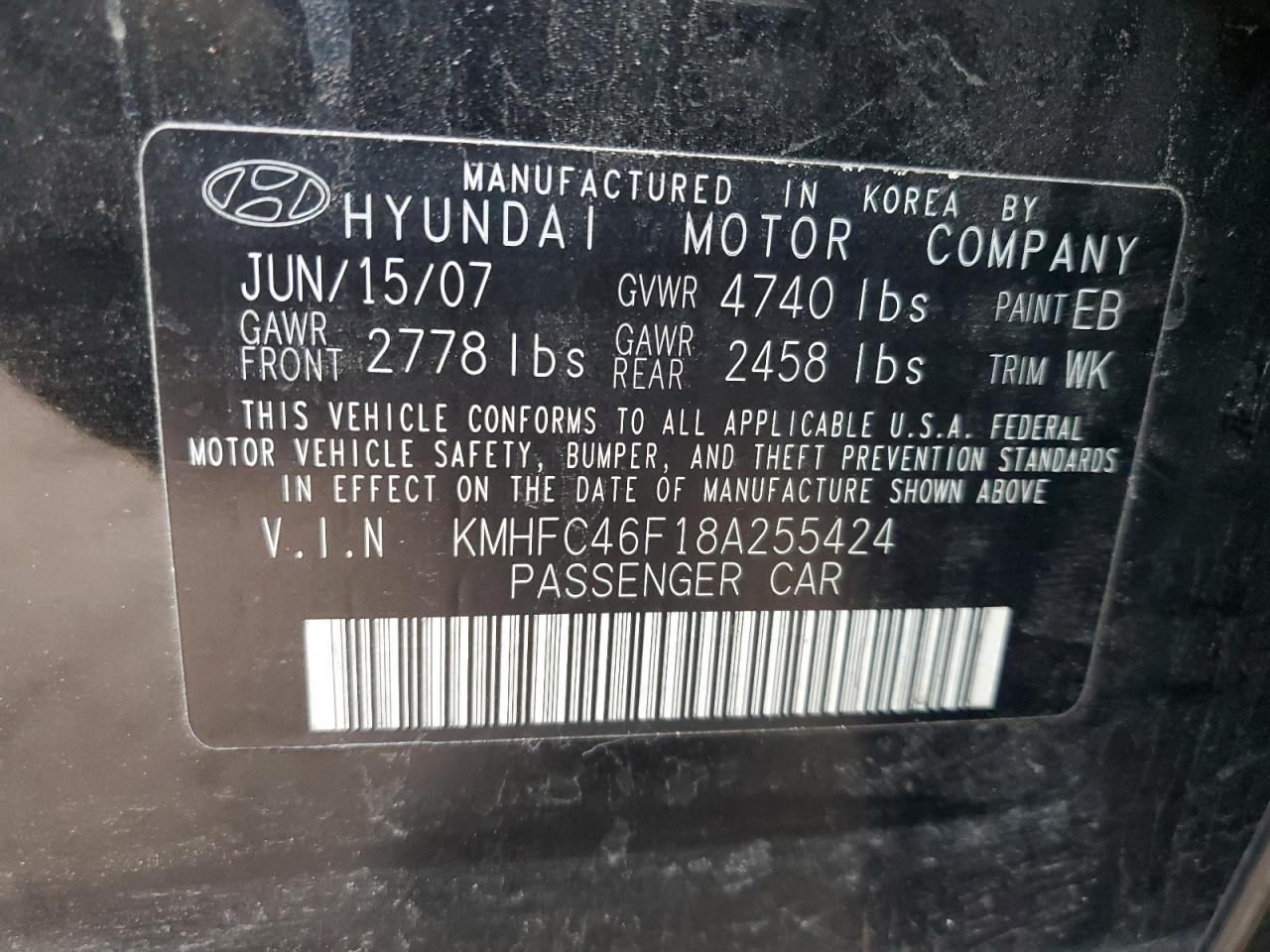 2008 Hyundai Azera - Image 12