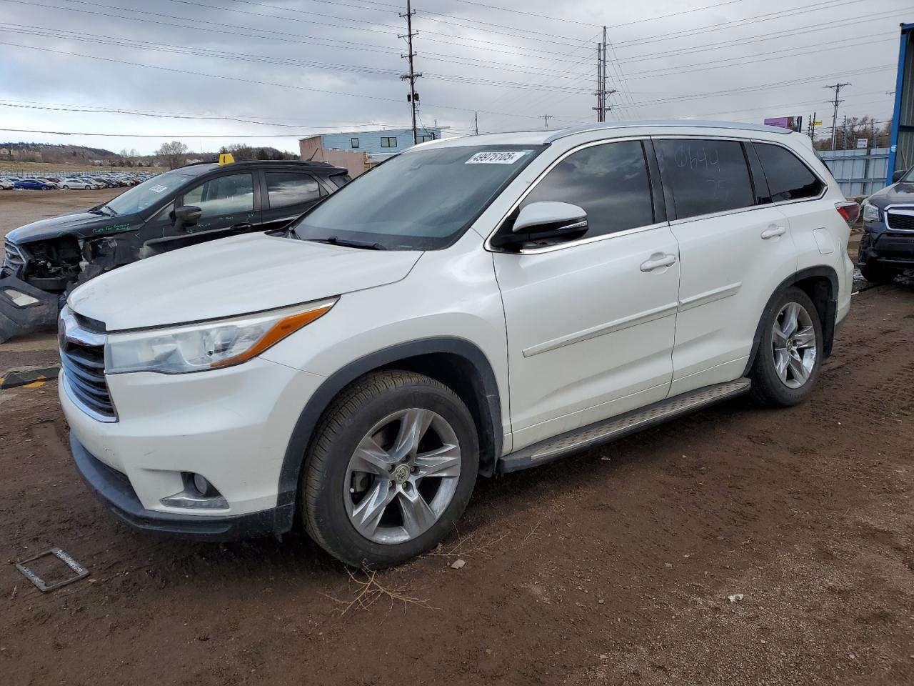2016 Toyota Highlander Limited de vânzare în Colorado Springs, CO - Rear End