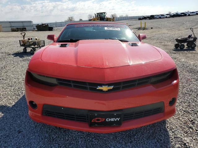 CHEVROLET CAMARO 2015 Red