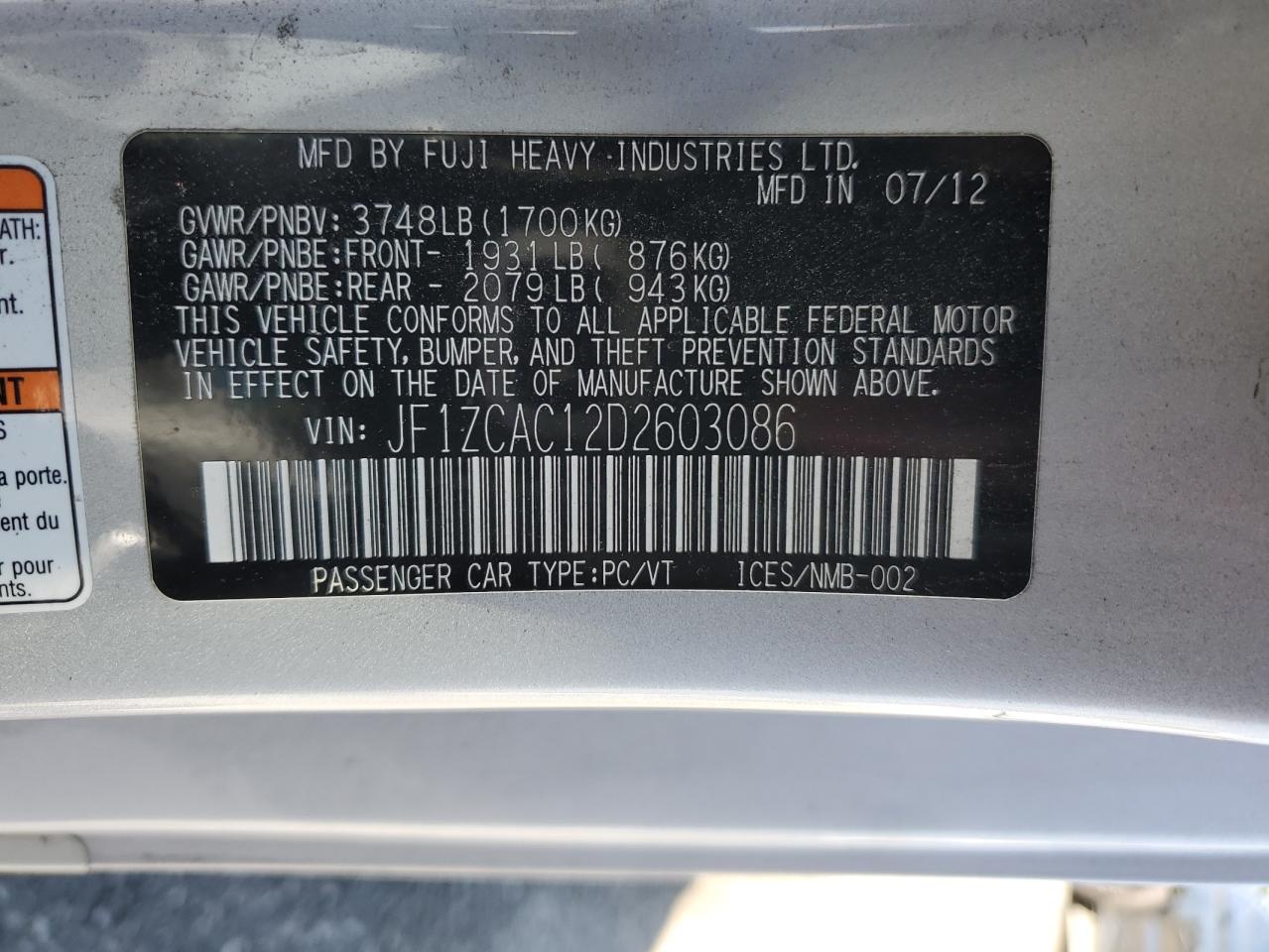 2013 Subaru BRZ - Image 14