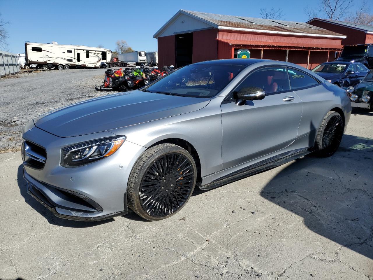 2015 Mercedes-Benz S 63 Amg de vânzare în Albany, NY - Side