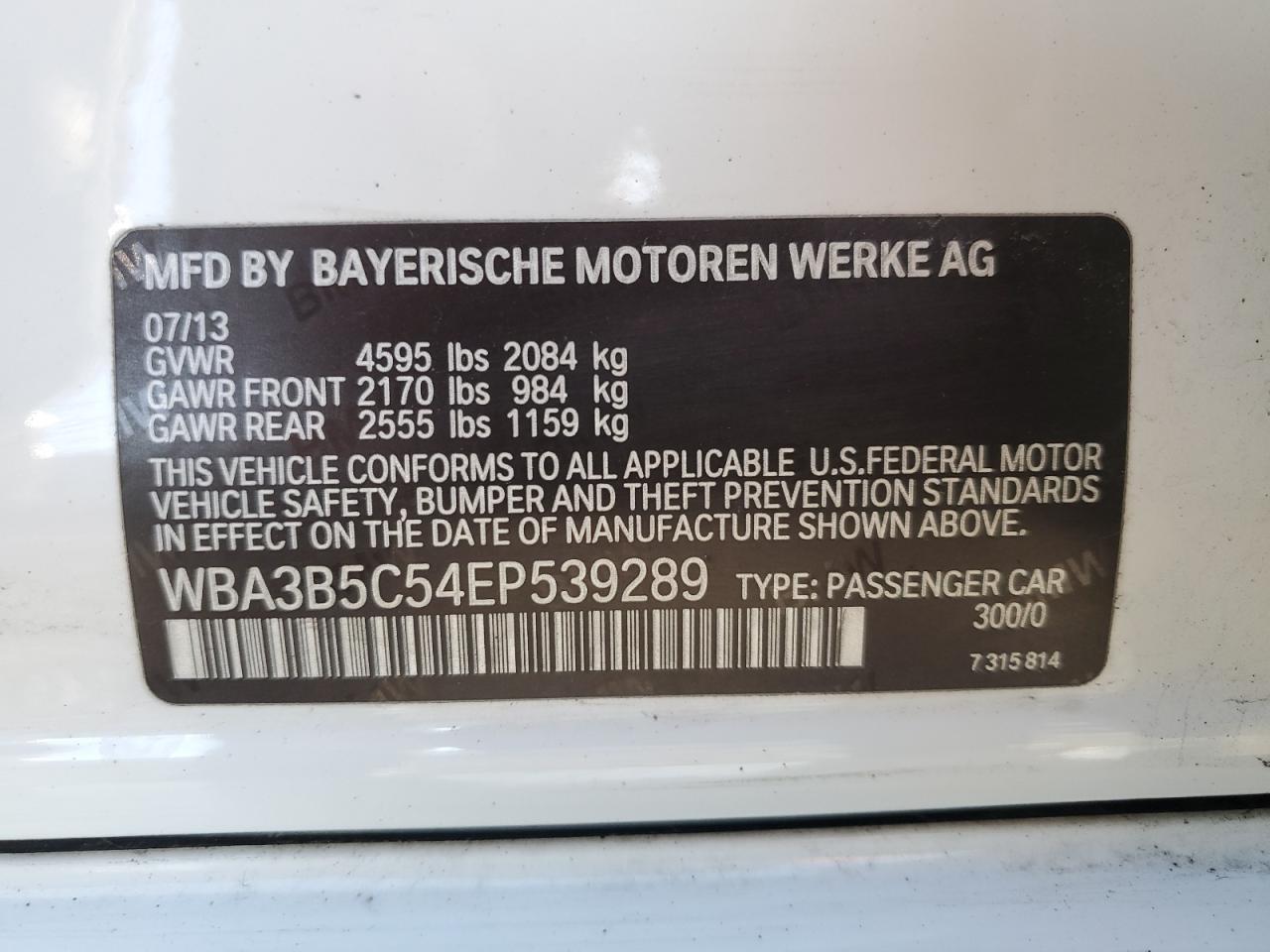 2014 BMW 3er - Image 12