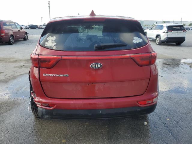  KIA SPORTAGE 2018 Красный