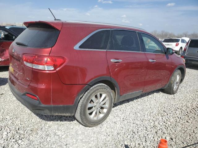 Parquets KIA SORENTO 2016 Czerwony