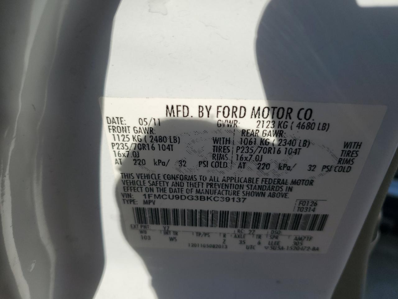 2011 Ford Escape - Image 14