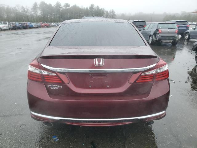 Sedans HONDA ACCORD 2016 Maroon
