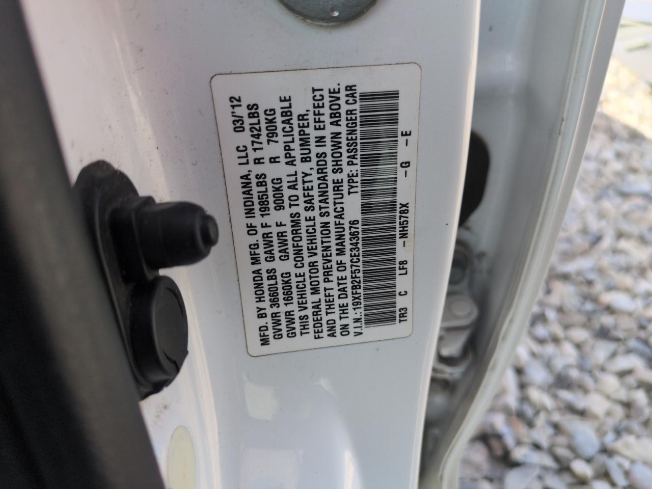 2012 Honda Civic - Image 12