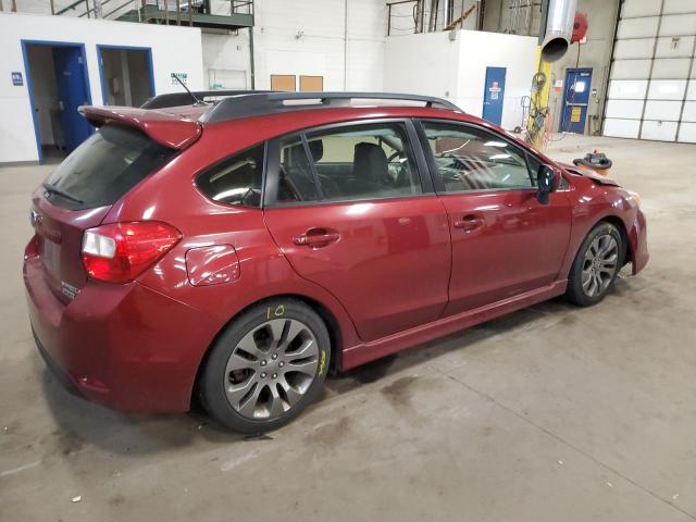  SUBARU IMPREZA 2014 Красный