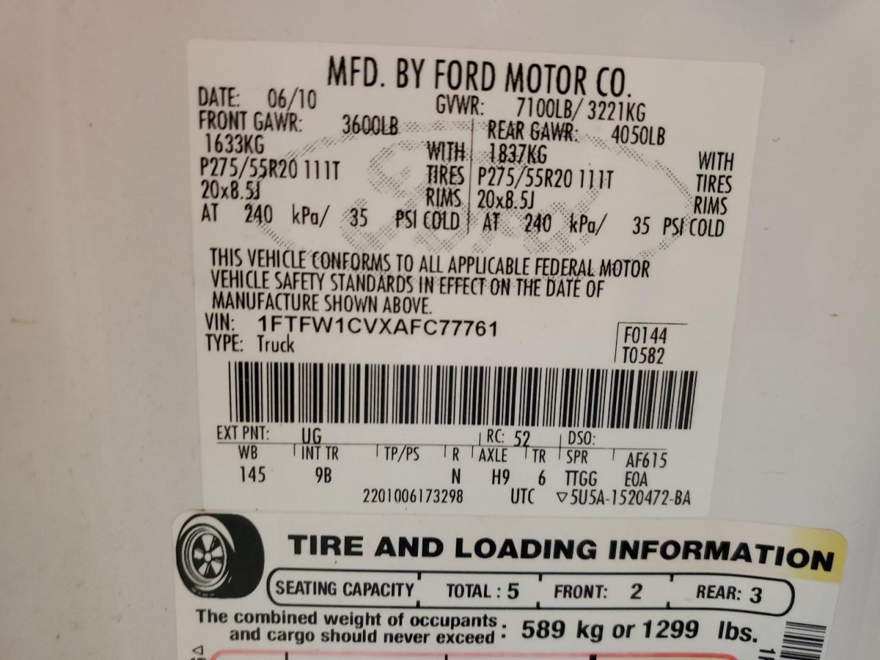 2010 Ford F-150 - Image 12