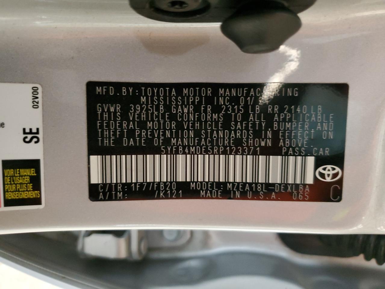 2024 Toyota Corolla - Image 13