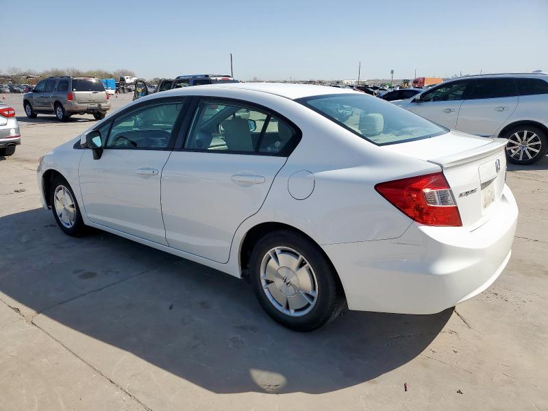  HONDA CIVIC 2012 Белы