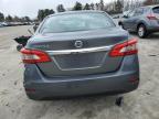 2015 Nissan Sentra S за продажба в Mendon, MA - Rear End