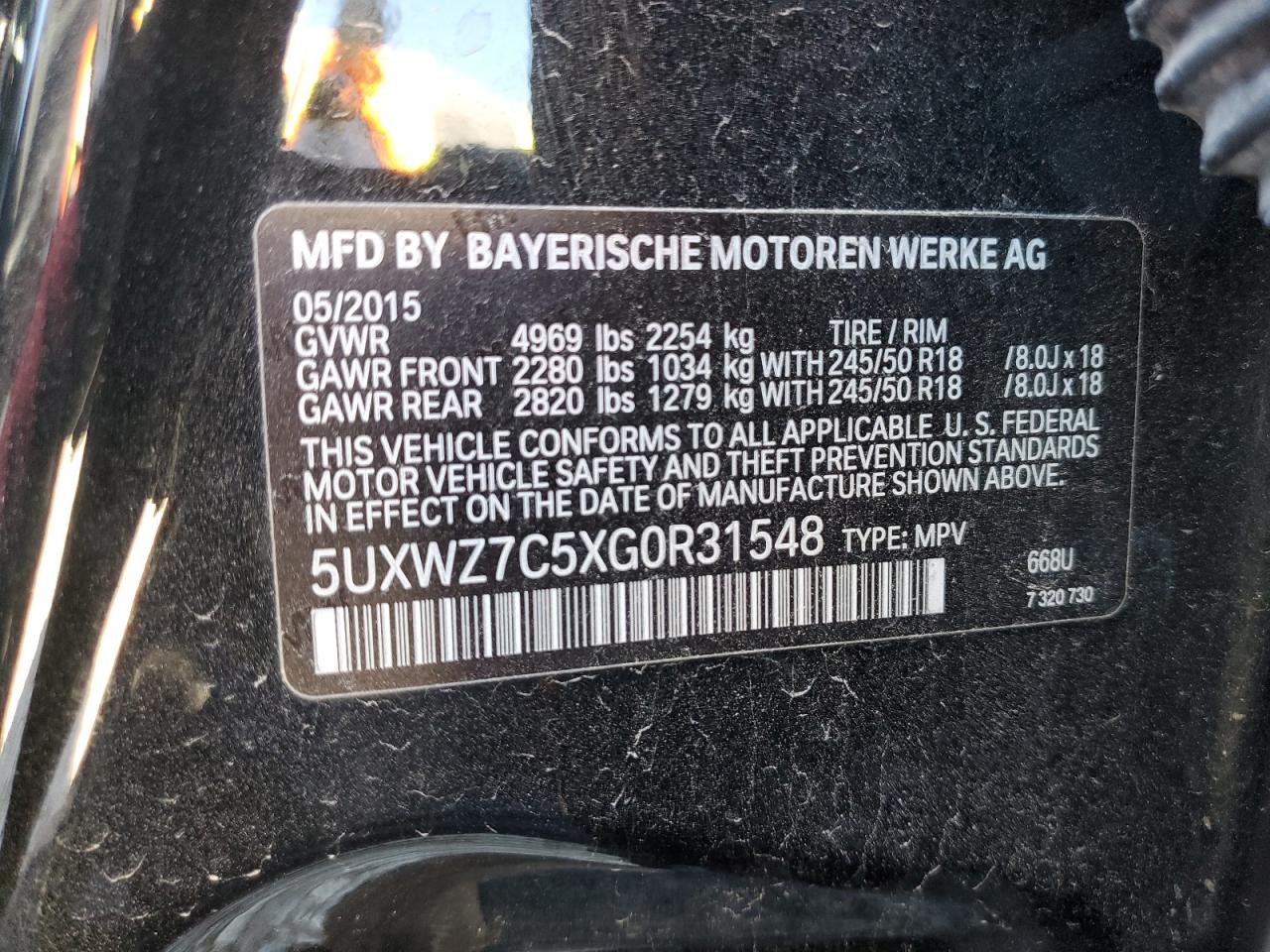 2016 BMW X3 - Image 13