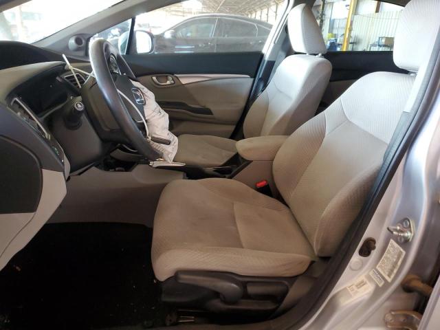 Sedans HONDA CIVIC 2015 Silver