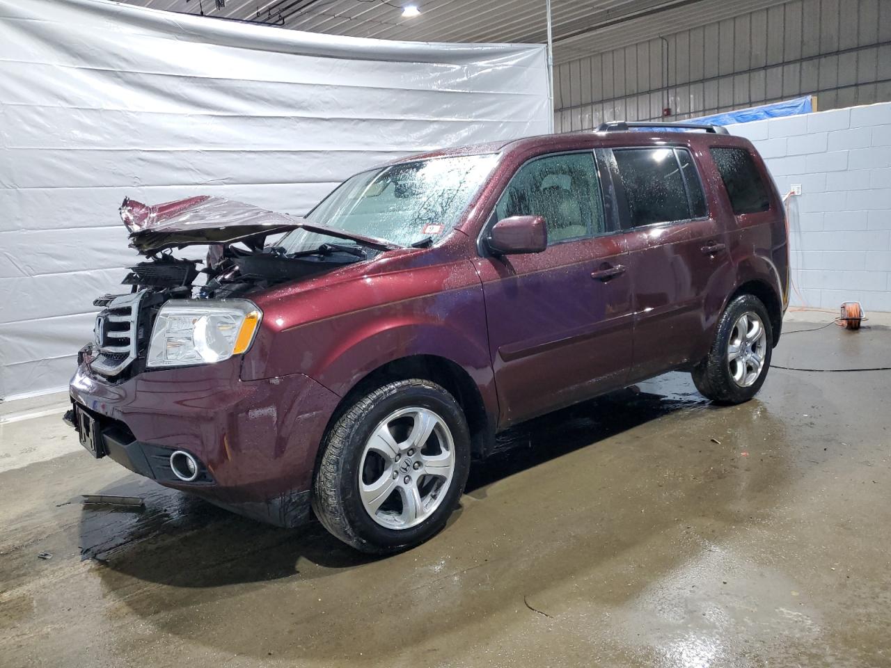 2015 Honda Pilot Exl for Sale in Candia, NH - Front End