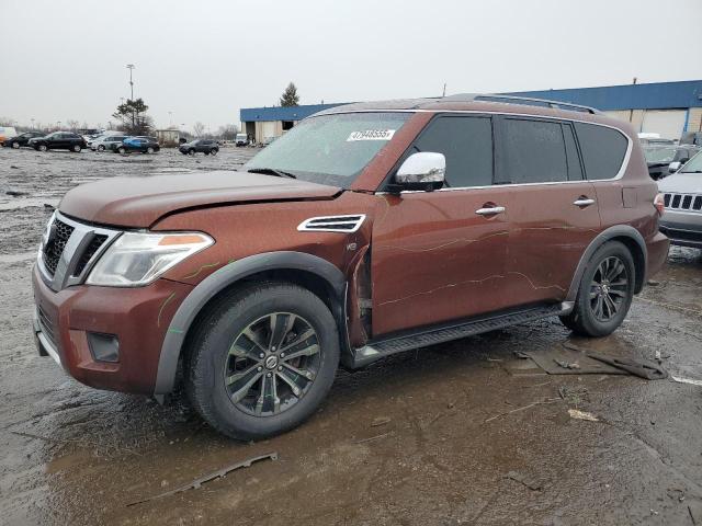  NISSAN ARMADA 2017 Brown