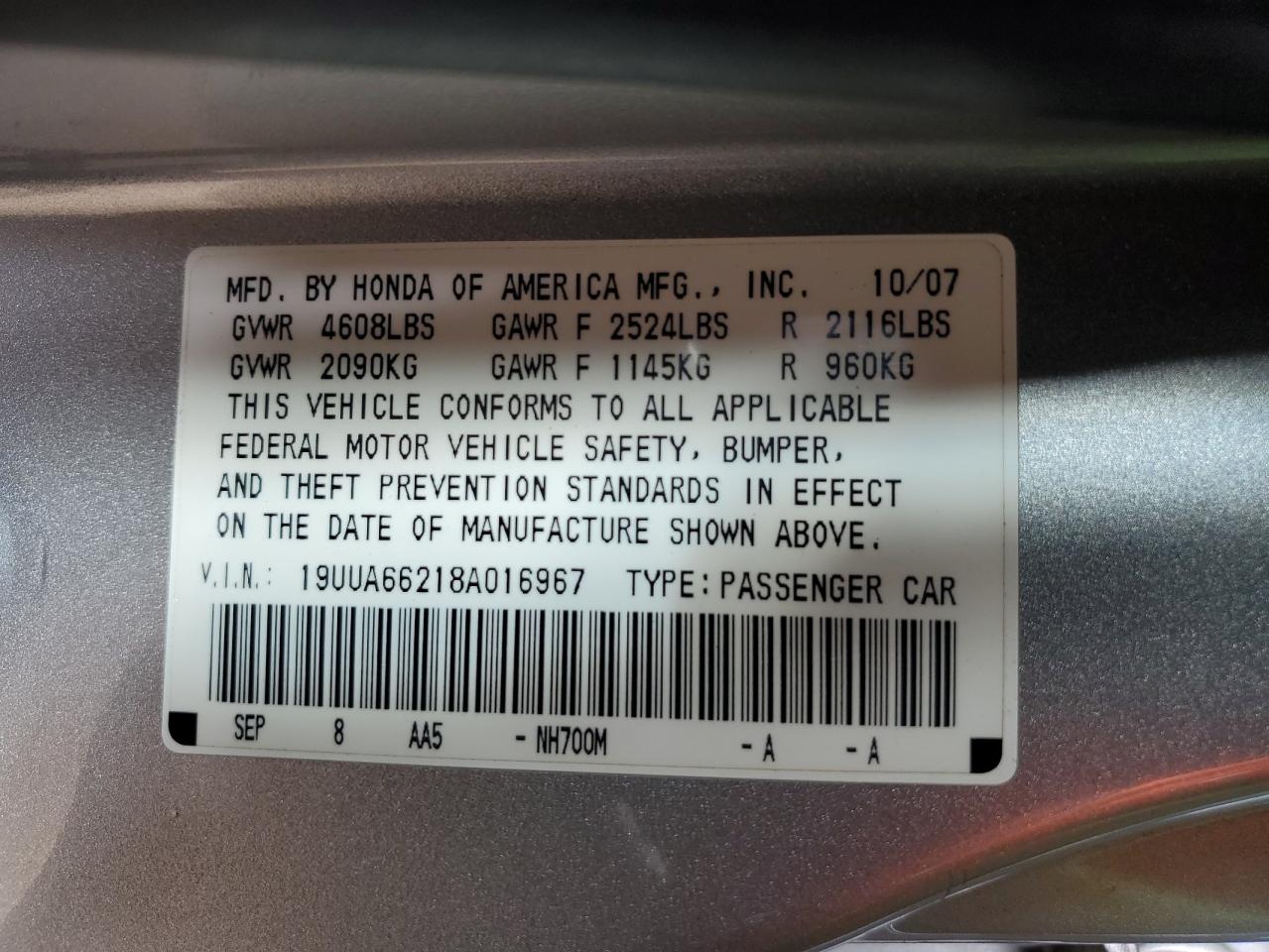 2008 Acura TL - Image 14