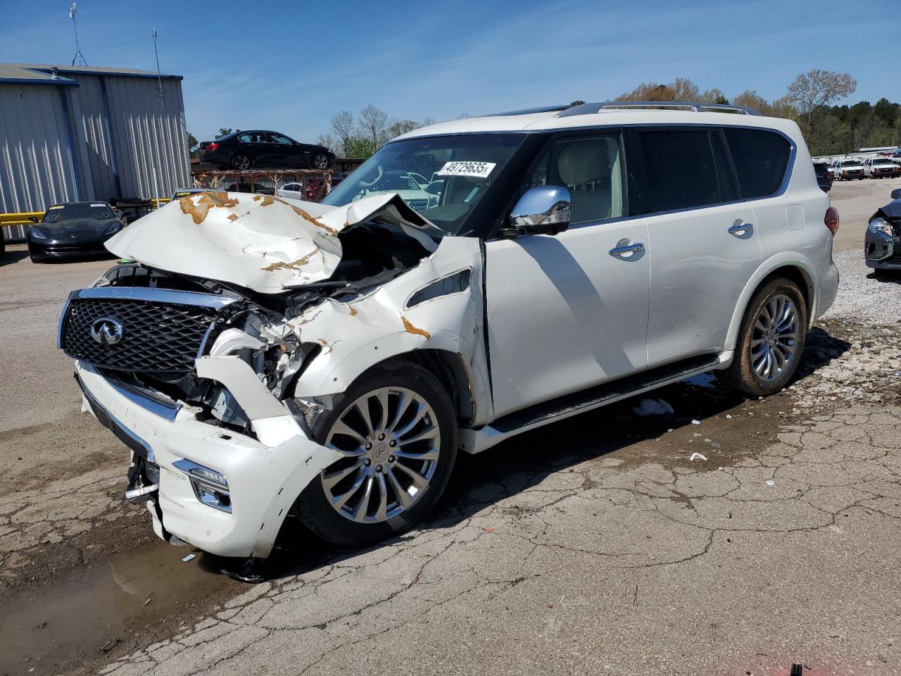 2017 Infiniti Qx80 Base for Sale in Florence, MS - Front End