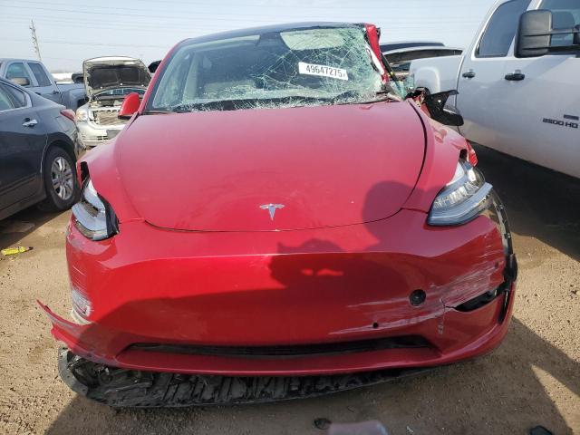  TESLA MODEL Y 2021 Czerwony