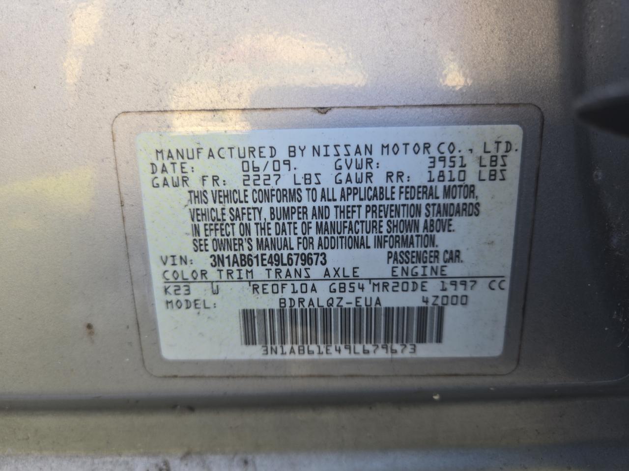 2009 Nissan Sentra - Image 10