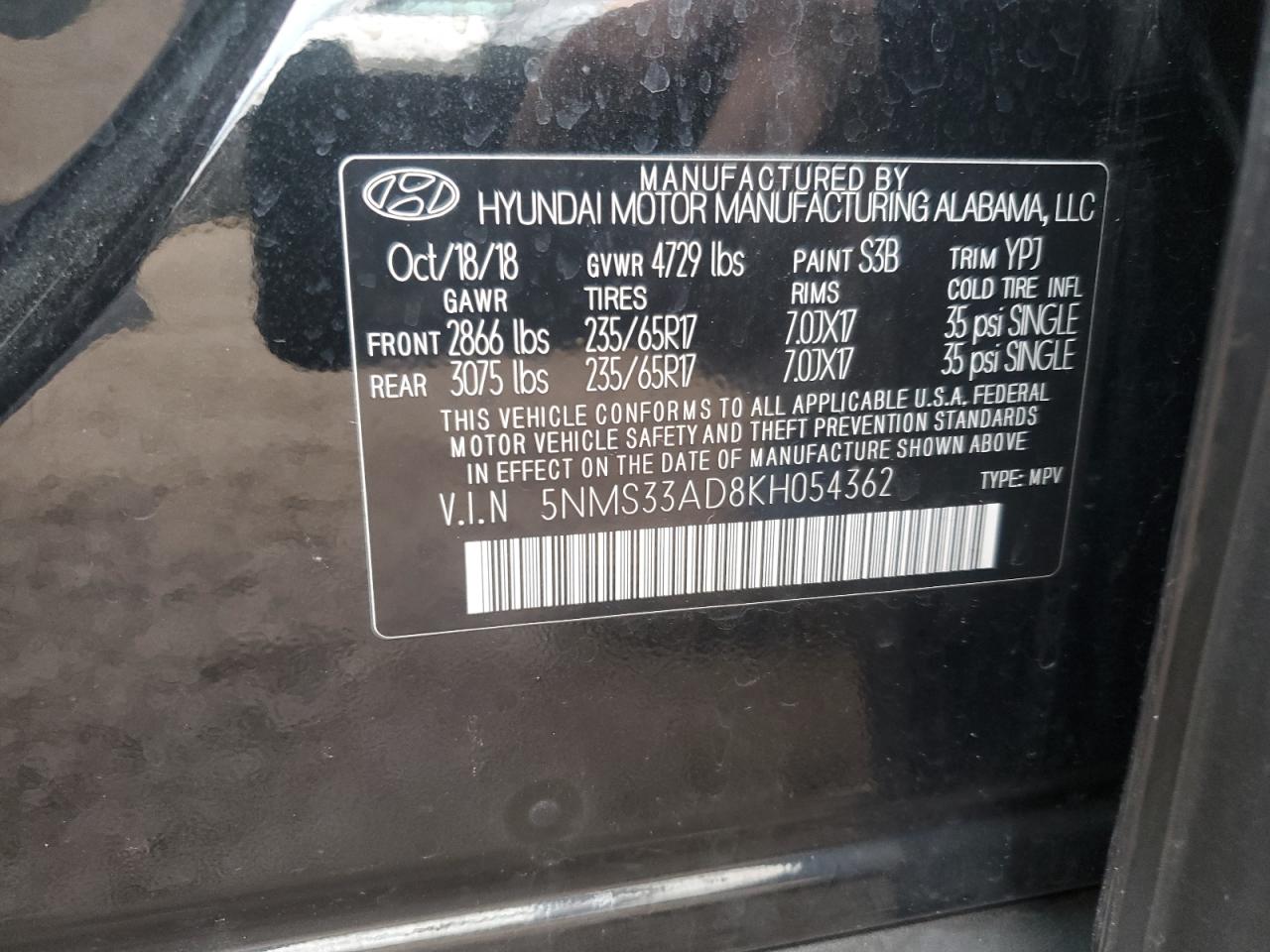 2019 Hyundai Santa Fe - Image 12