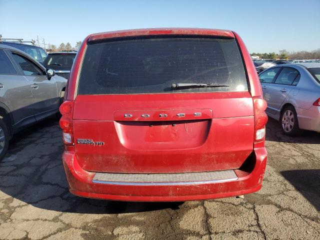 Minivans DODGE CARAVAN 2013 Red