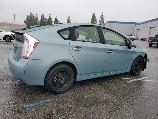Hatchbacks TOYOTA PRIUS 2013 Zielony