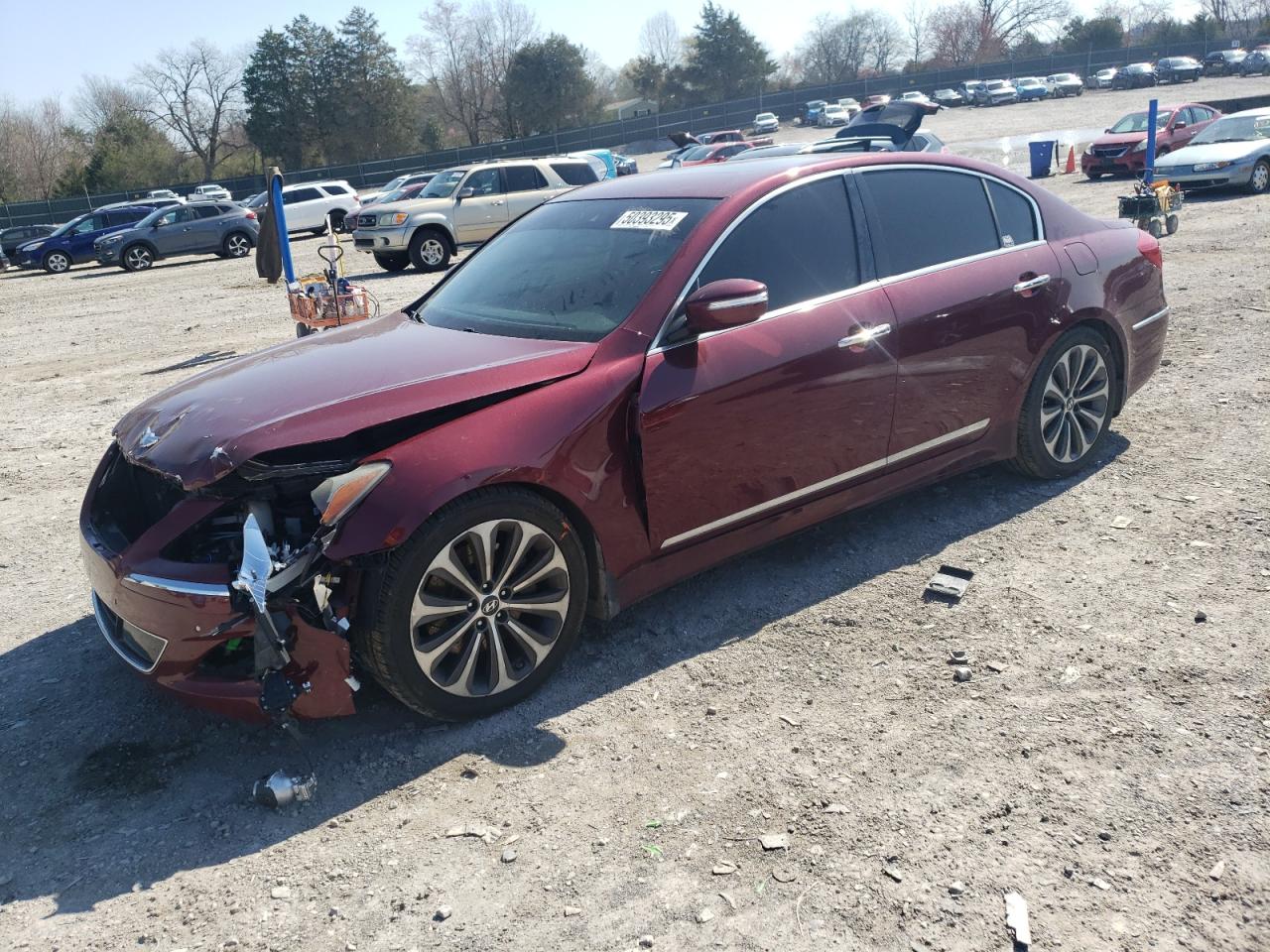 2013 Hyundai Genesis 5.0L de vânzare în Madisonville, TN - Front End