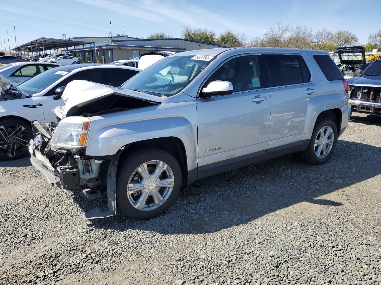 2017 Gmc Terrain Sle na sprzedaż w Sacramento, CA - Front End