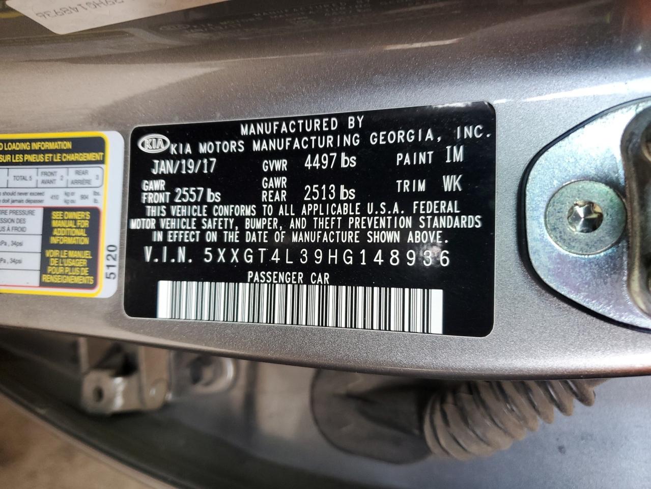 2017 Kia Optima - Image 12