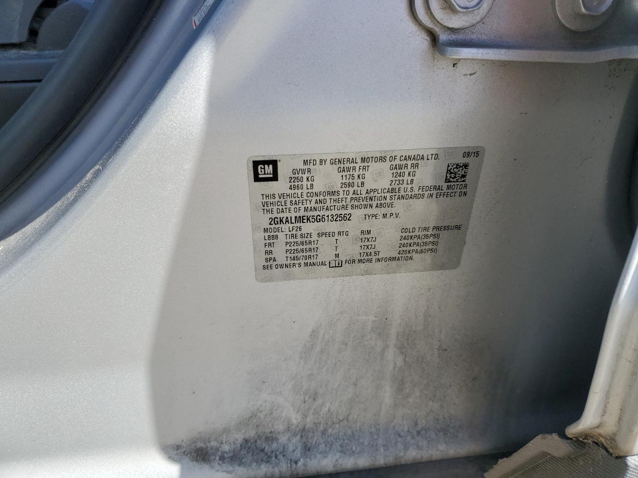 2016 GMC Terrain - Image 13