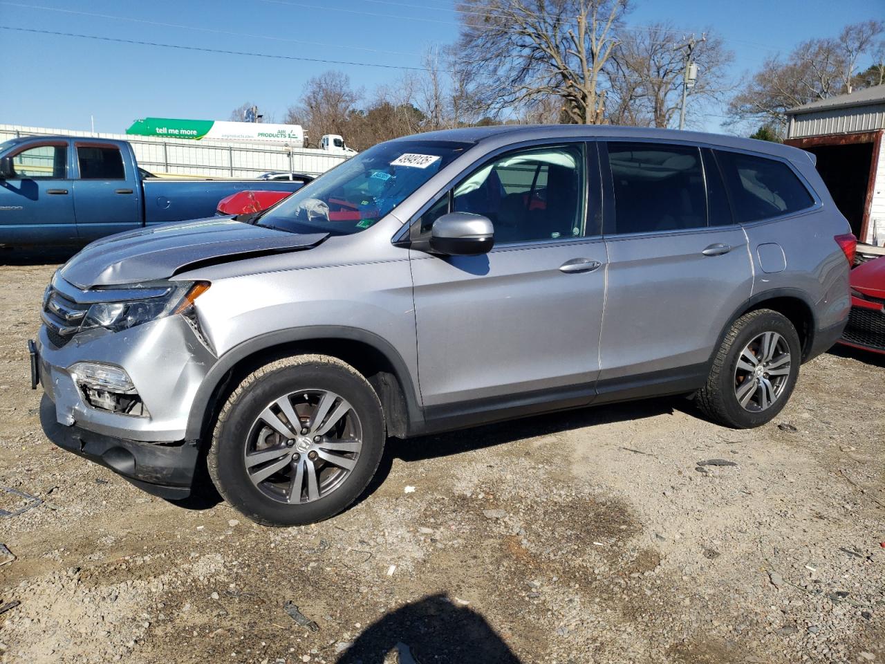 2017 Honda Pilot Ex للبيع في Chatham، VA - Front End