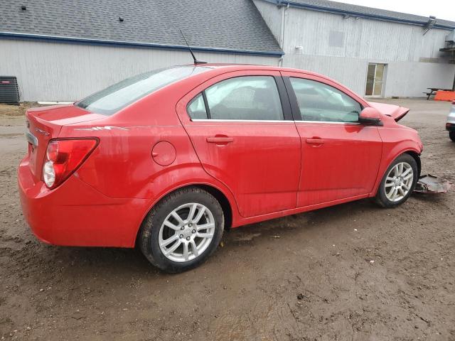 CHEVROLET SONIC 2012 Червоний