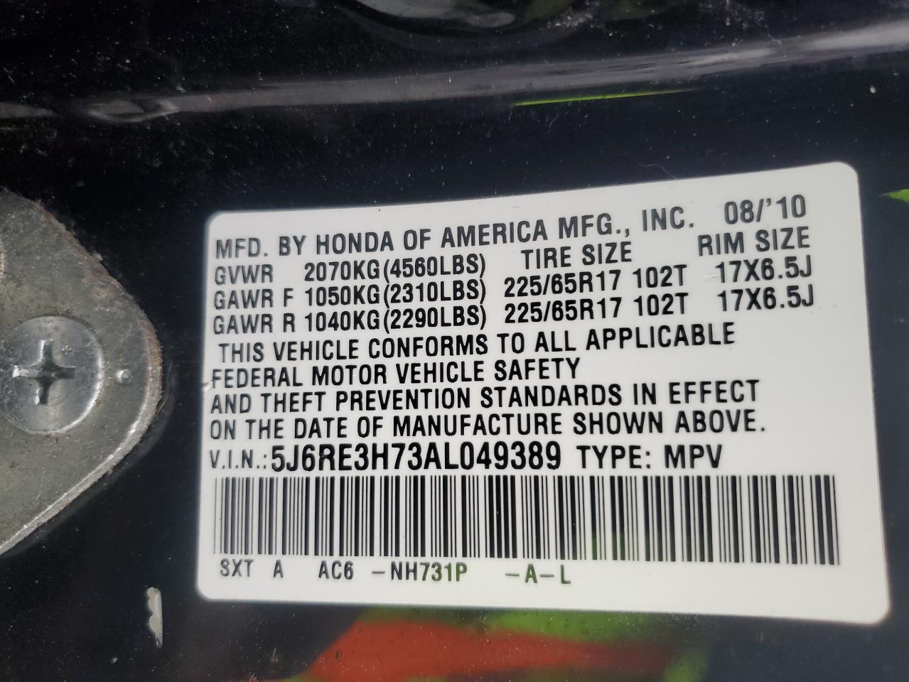 2010 Honda CR-V - Image 14