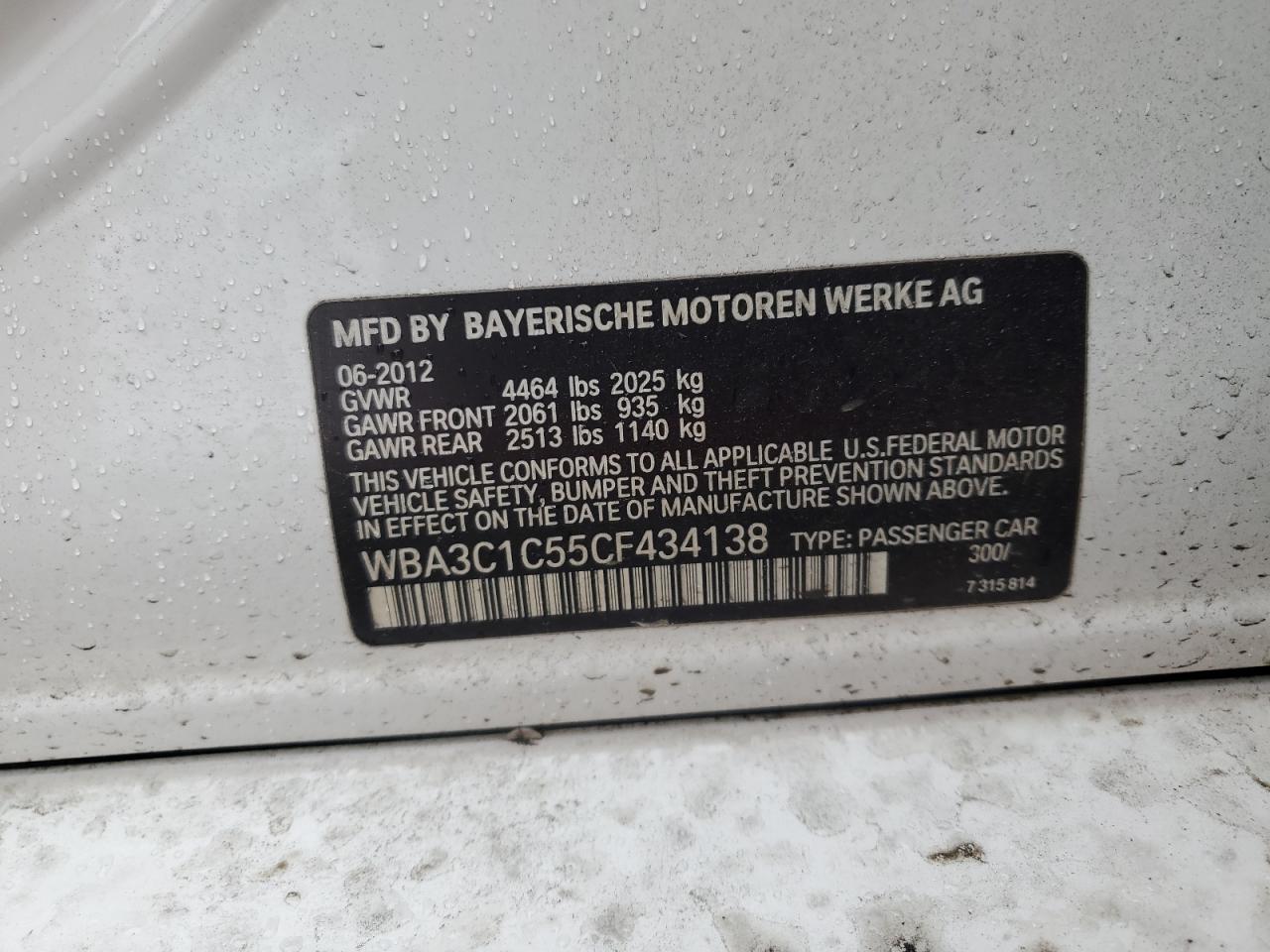 2012 BMW 3er - Image 12