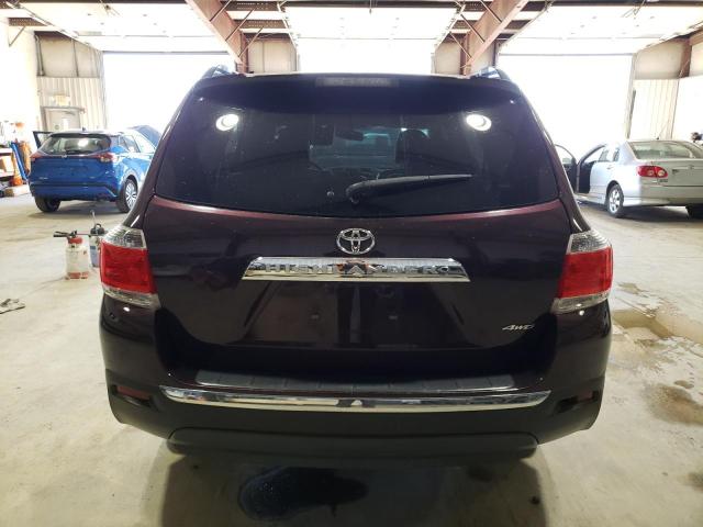  TOYOTA HIGHLANDER 2013 Burgundy