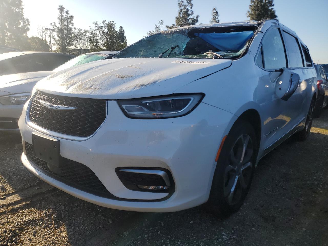2021 Chrysler Pacifica Pinnacle للبيع في Rancho Cucamonga، CA - Rollover
