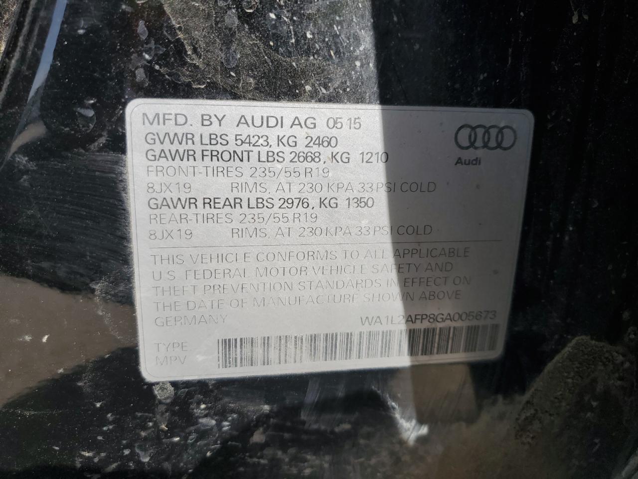 2016 Audi Q5 - Image 13