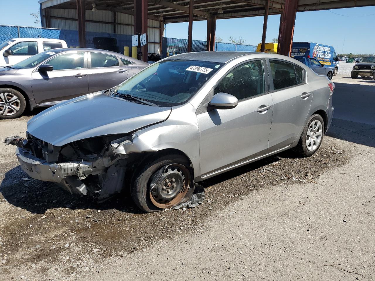 2012 Mazda 3 I na sprzedaż w Riverview, FL - Front End
