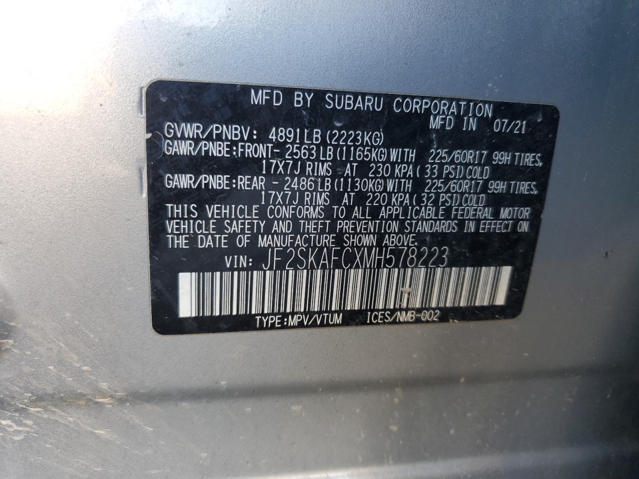 2021 Subaru Forester - Image 13