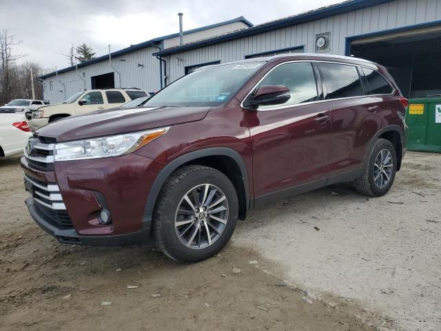  TOYOTA HIGHLANDER 2019 Burgundy