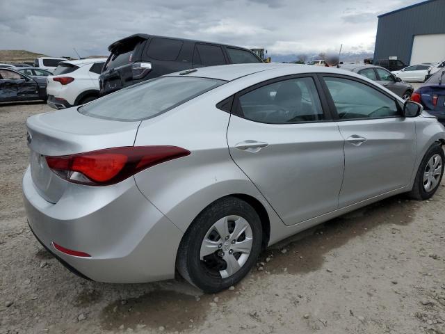  HYUNDAI ELANTRA 2016 Серебристый