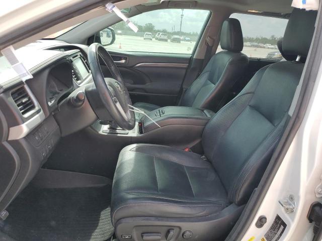  TOYOTA HIGHLANDER 2017 Білий