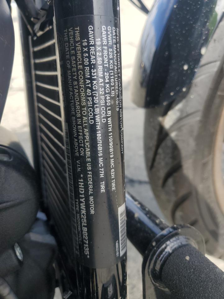 2020 Harley-Davidson Fxlrs VIN: 1HD1YWK25LB027135 Lot: 49356365