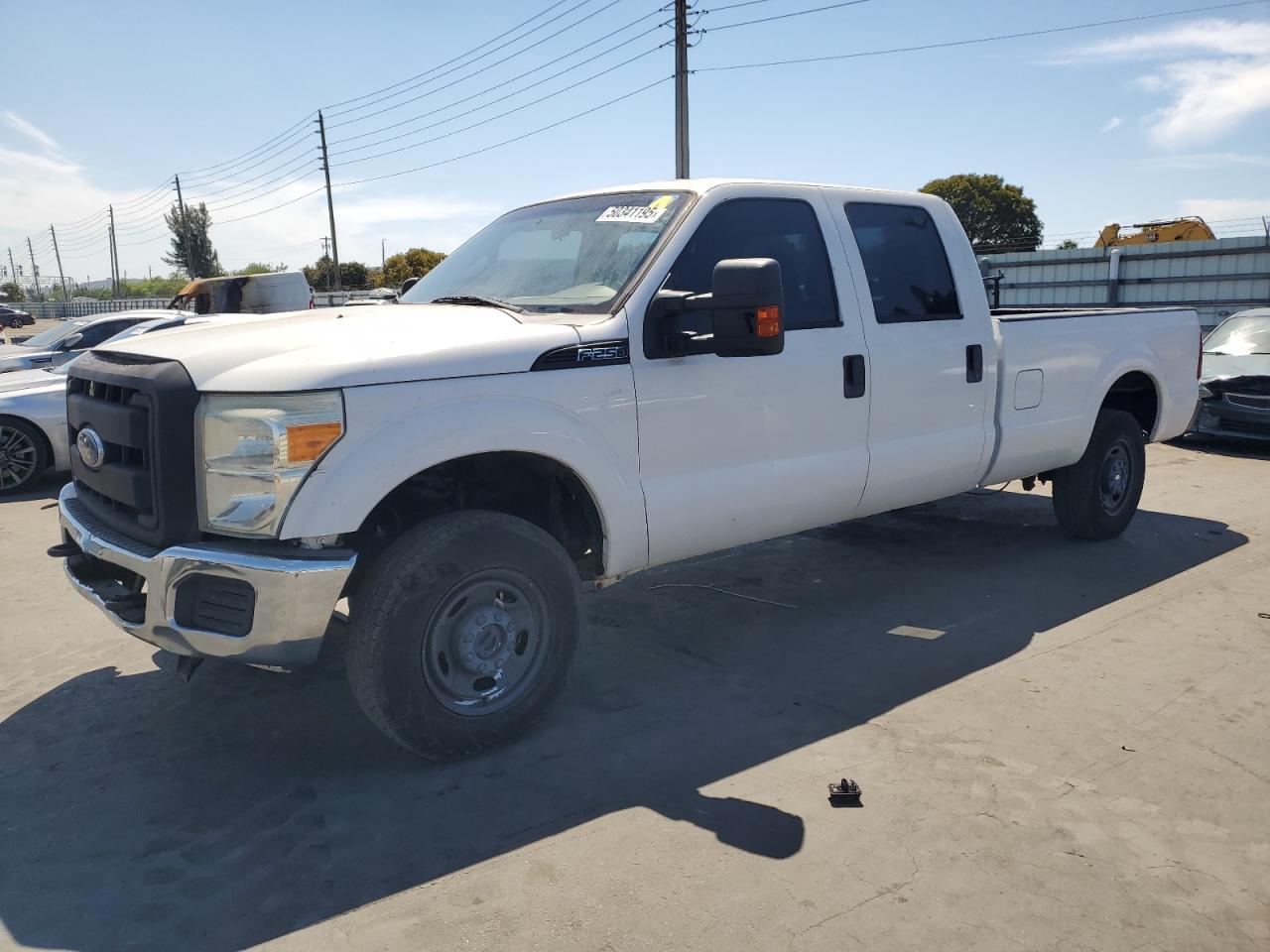 2013 Ford F250 Super Duty na sprzedaż w Miami, FL - Damage History